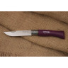 Нож Opinel №7, нержавеющая сталь, фиолетовая рукоятка 001427